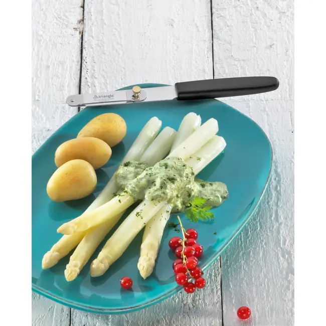 Triangle Professioneel Aspergemes – Verstelbare Beugel – Vlijmscherp Lemmet