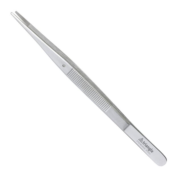 Triangle Multifunctionele RVS Keukenpincet – 15 cm – Ideaal voor Grill en Presentatie