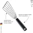 Triangle Paletmes met Innovatieve Knik en Gleuven – RVS Lemmet – ABS Heft – Vaatwasmachinebestendig