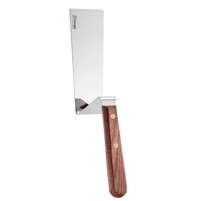Triangle Dubbele Knik Palet – 15 cm Lemmet – Perfect voor Grill & Bakken