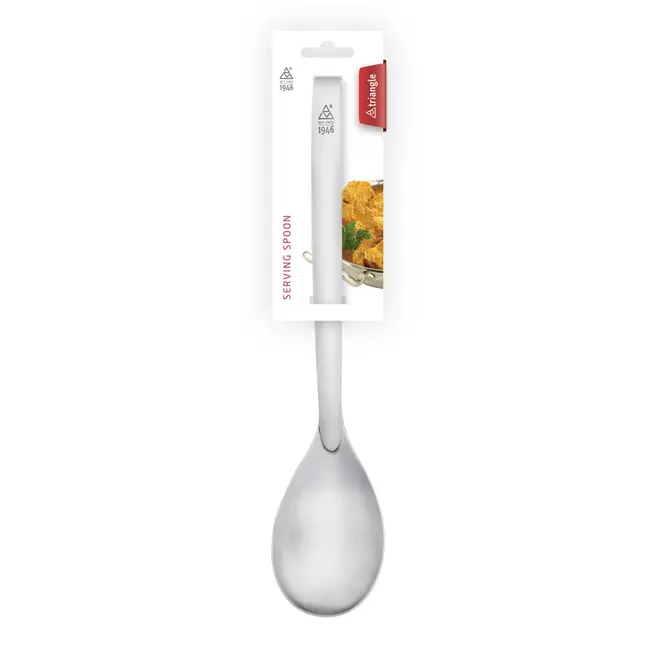 Triangle Serving Spoon 1946 – Roestvrij Staal – Elegant Design – Vaatwasmachinebestendig