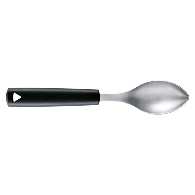 Triangle Quenelle Lepel 8 cm – Roestvrij Staal – Ergonomisch – Vaatwasserbestendig