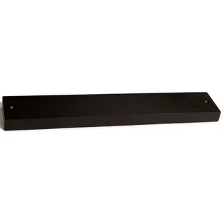 Yaxell Messenstrip van Bamboe Zwart 34,5 cm – Magnetisch en Duurzaam – Voor 5 Messen – Inclusief Bevestigingsmateriaal – Veilig en Elegant