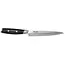 Yaxell Tsuchimon Messenset – 6-delig – Magnetische Walnoothouten Messenstrip met 5 Messen – 3 Lagen Damaststaal – VG-10 Staal – Canvas-Micarta Heft