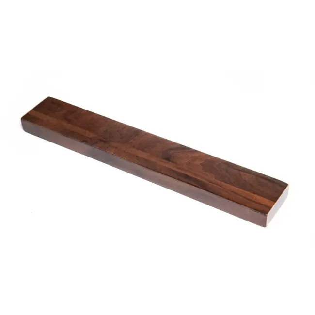 Yaxell Tsuchimon Messenset – 6-delig – Magnetische Walnoothouten Messenstrip met 5 Messen – 3 Lagen Damaststaal – VG-10 Staal – Canvas-Micarta Heft