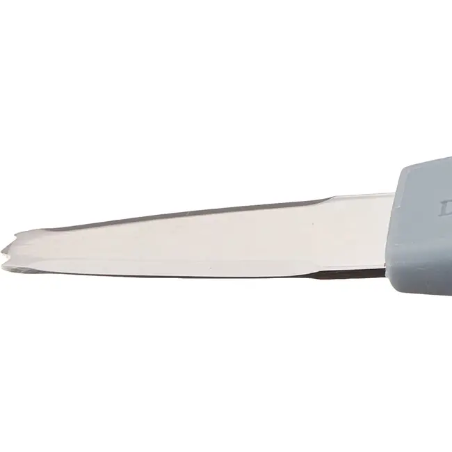 Déglon Ergonomisch oestermes – Veilig en efficiënt – Drietandig lemmet – Blauw/grijs – 5 cm lemmet – Levenslange garantie