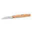 Robert Herder K0 Aardappelschilmes Tourneermes – RVS – Gebogen – Lemmet 7 cm – Heft Abrikooshout