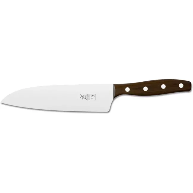 Robert Herder K5 Koksmes XL – RVS – Licht Gebogen – Lemmet 18 cm – Heft Cumaru Hout