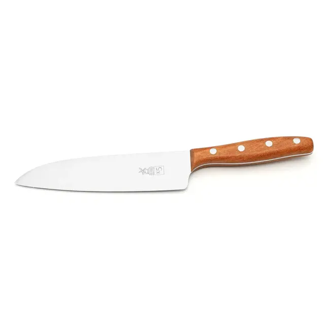 Robert Herder K5 Koksmes XL – RVS – Licht Gebogen – Lemmet 18 cm – Heft Cumaru Hout