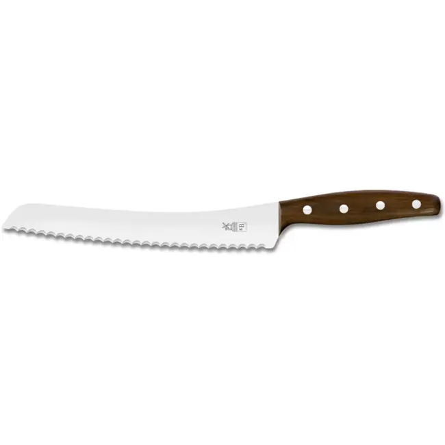 Robert Herder KB2 Broodmes – RVS – Gekarteld – Lemmet 22,5 cm – Heft Cumaru Hout