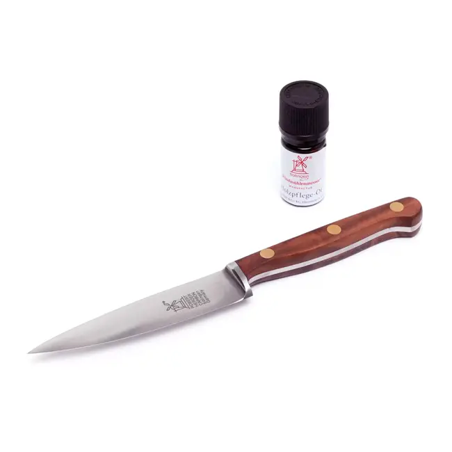 Robert Herder Serie 1922 – Officemes – Carbonstaal – Middenspits – Lemmet 10 cm – Heft Walnotenhout