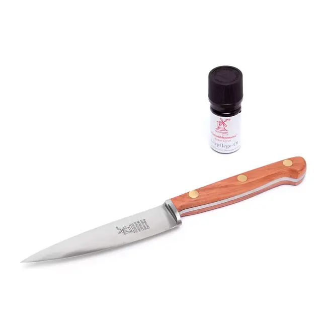 Robert Herder Serie 1922 – Officemes – Carbonstaal – Middenspits – Lemmet 10 cm – Heft Pruimenhout