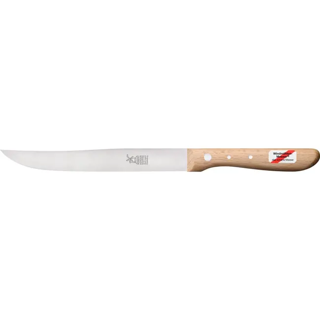 Robert Herder Universeelmes – Rückenspitz – RVS – Lemmet 18 cm – Heft Beukenhout