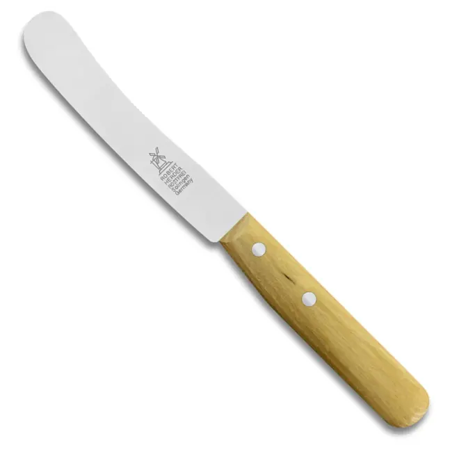 Robert Herder Ontbijtmes – Buckels – RVS – Lemmet 118 mm – Heft Robiniahout