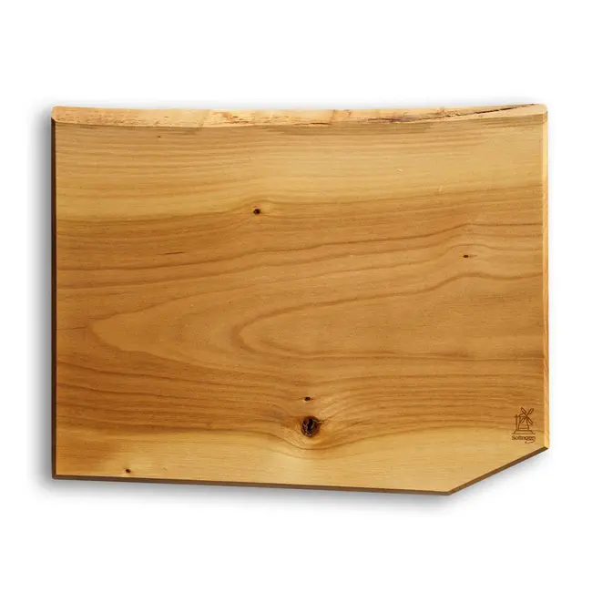 Robert Herder Windmühlenmesser Vrijvorm Snijplank – Kersenhout – 27x20 cm – Uniek en Natuurlijk