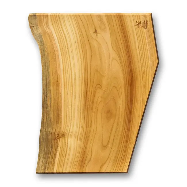 Robert Herder Windmühlenmesser Vrijvorm Snijplank – Abrikooshout – 27x20 cm – Uniek en Natuurlijk