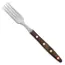 Robert Herder Windmühle Steakvork – RVS – Lengte 20,5 cm – Heft Walnotenhout