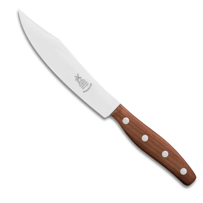 Robert Herder Universeelmes Hechtsäbels – RVS – Lemmet 16 cm – Heft Pruimenhout