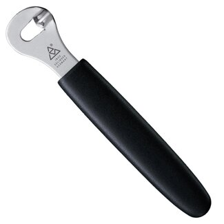 Triangle Professionele Canneleur 4 cm – RVS – Speciaal voor Rechtshandigen – Heft Kunststof Zwart