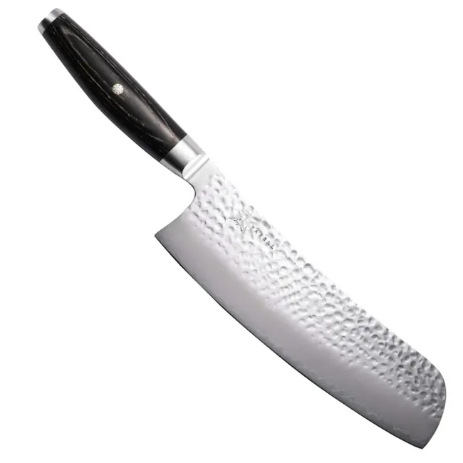 Yaxell Ketu Konata 14,5 cm – SG2 Stalen Kern – Tsuchime Finish – Pakkahout Handvat