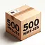Solingen Bandstaal Mes – HACCP – Blauw – RVS Lemmet 40 mm – Voedselveiligheid voor Oogsten – 500 stuks