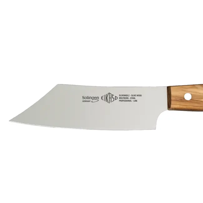 Eikaso Solingen Professioneel koksmes – 15 cm – olijfhouten handvat – molybdeenstaal – semi-flexibel lemmet