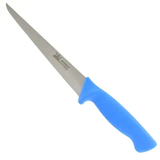 Metallo Fileermes - 180 mm - RVS - Ergonomisch Antislip Handvat - Blauw