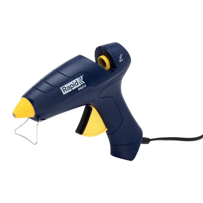 Rapid Ergonomisch lijmpistool – verstelbare standaard – soft grip handvat – siliconen bescherming – 12 mm
