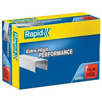 Rapid Super Sterke Nieten Type 73 - Gegalvaniseerd - 8 mm - 5000 Stuks - Duurzaam en Betrouwbaar