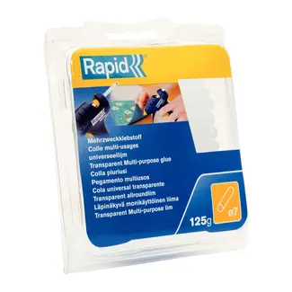 Rapid Universele Lijmpatronen - 7 mm - Transparant - 125 Gr