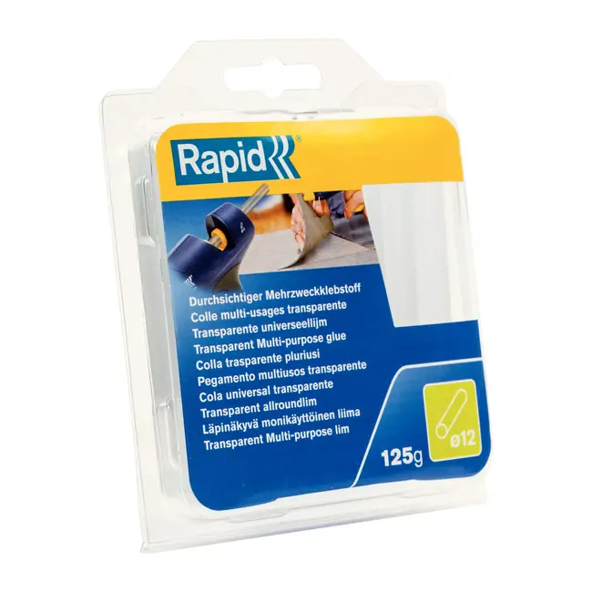 Rapid Universele lijmpatronen – 12 mm – 125 g – veelzijdig gebruik – duurzame bevestiging