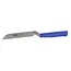 Metallo Spinaziemes – C60 staal – 150 mm – Blauw kunststof handvat – HACCP
