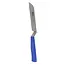Metallo Spinaziemes – C60 staal – 150 mm – Blauw kunststof handvat – HACCP