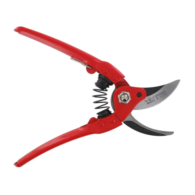 Metallo Snoeischaar - Ergonomische Grip - Duurzaam Staal - 205 mm - Rood