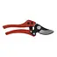 Metallo Snoeischaar - Ergonomisch - Carbon Gehard - 210 mm - Rood