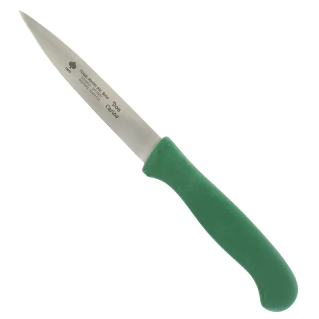 Friedrich Herder Visfileermes – RVS lemmet – Antislip handvat – 110 mm – Groen