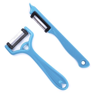 Solingen Dunschiller Set – Dunschillers – Aardappelschiller – Dunschiller Aardappel – I-model – Y-model – Blauw Solingen Dunschiller Set – Dunschillers – Aardappelschiller – Dunschiller Aardappel – I-model – Y-model – Blauw