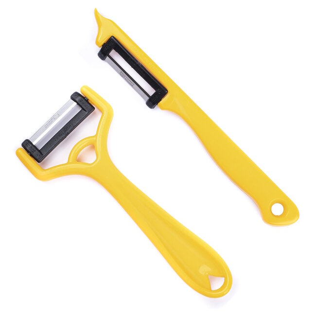 Solingen Dunschiller Set – Dunschillers – Aardappelschiller – Dunschiller Aardappel – I-model – Y-model – Geel