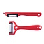 Solingen Dunschiller Set – Dunschillers – Aardappelschiller – Dunschiller Aardappel – I-model – Y-model – Rood