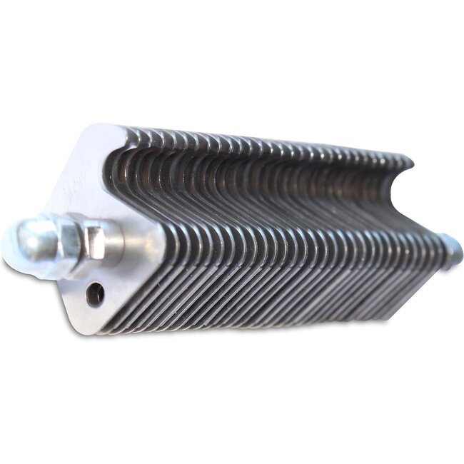 Mars Coat-King Vervangende messenset – Dubbelbreed – Extra fijne vertanding – Roestvrij staal – 1,5 mm