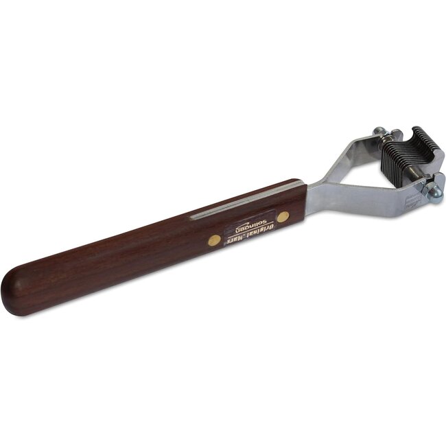 Mars Coat-King Trimmer Mini – 14 messen – Fijne vachten – Houten handvat – 0,8 mm afstand