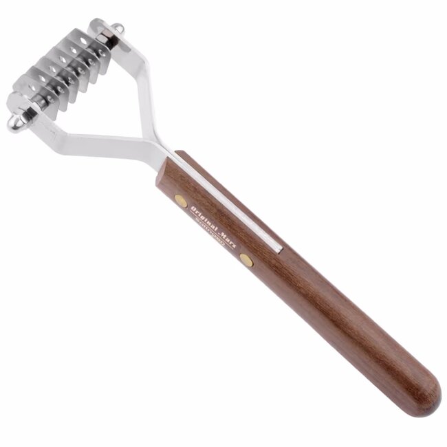 Mars Coat-King Uitdunkam – Extra Grof – 6 Bladen – 5 mm Afstand – Beukenhouten Handvat