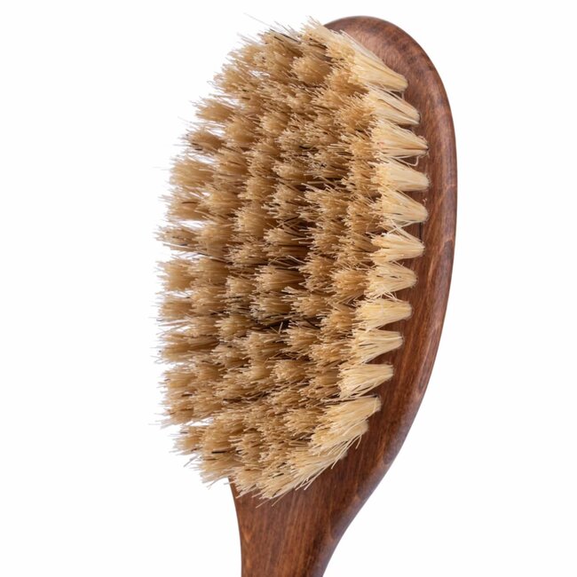 Mars Coat-King Kattenborstel – Natuurlijke Borstelharen – Beukenhouten Handvat – 185 mm – Voor Ontwarren en Ontklitten