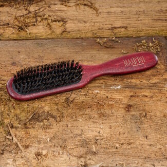 Mars Coat-King Hondenborstel – Varkenshaar – Beukenhout – Ergonomisch – 216x33 mm – Lichtgewicht