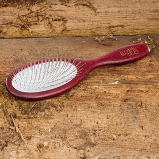 Mars Coat-King Hondenborstel – Beukenhouten Handvat – Roestvrijstalen Pinnen – Compact Formaat – Ergonomisch Design Mars Coat-King Hondenborstel – Beukenhouten Handvat – Roestvrijstalen Pinnen – Compact Formaat – Ergonomisch Design