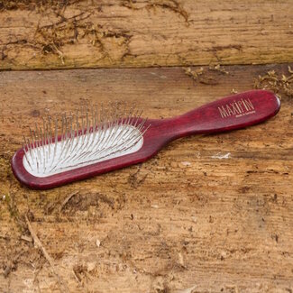 Mars Coat-King Kleine rechthoekige hondenborstel – beukenhout – roestvrijstalen pennen – ergonomische grip – Duits vakmanschap Mars Coat-King Kleine rechthoekige hondenborstel – beukenhout – roestvrijstalen pennen – ergonomische grip – Duits vakmanschap