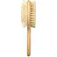 Mars Coat-King Paardenborstel – Natuurlijke Borstelharen & Houten Pinnen – Beukenhouten Handvat – 230 mm