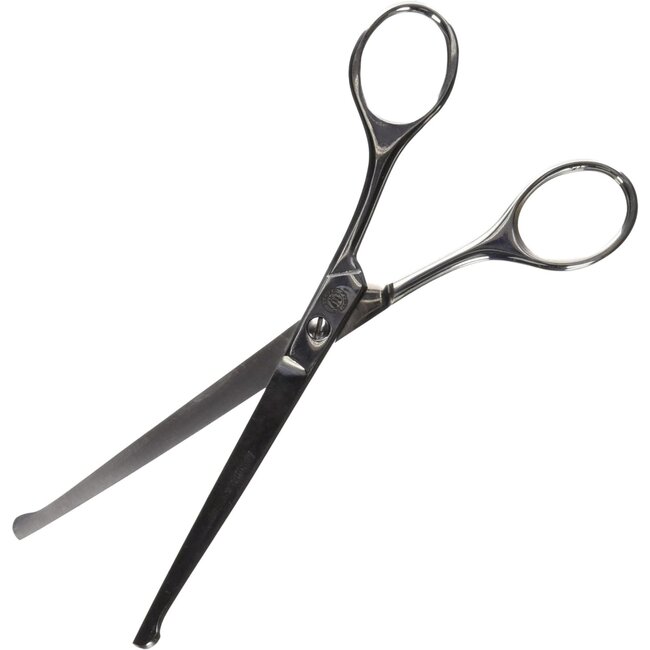 Mars Coat-King Gebogen veiligheidsschaar – roestvrij staal – 17 cm – huisdierverzorging