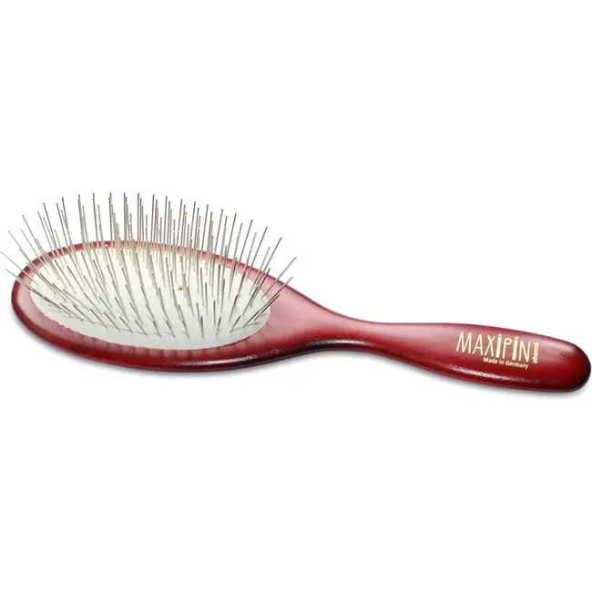 Mars Coat-King Hondenborstel – Beukenhout – Roestvrijstalen Pennen – Ontklitten – Middelgrote tot Grote Honden