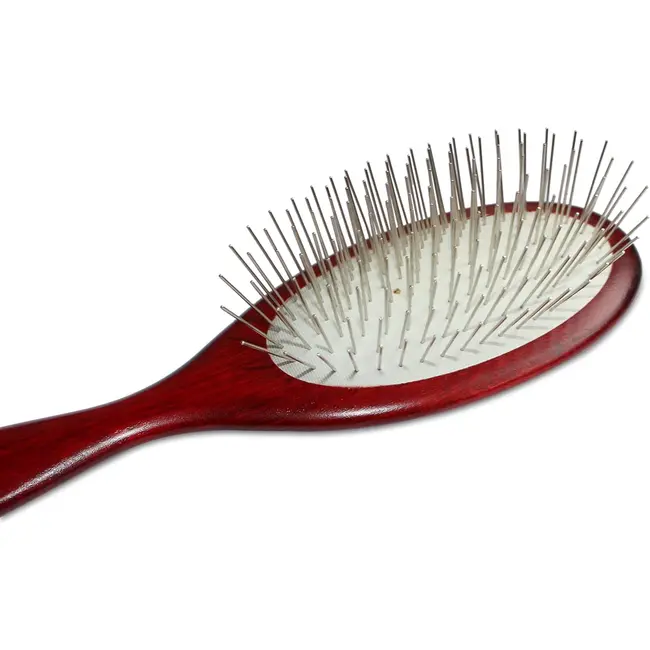 Mars Coat-King Hondenborstel – Beukenhout – Roestvrijstalen Pennen – Ontklitten – Middelgrote tot Grote Honden